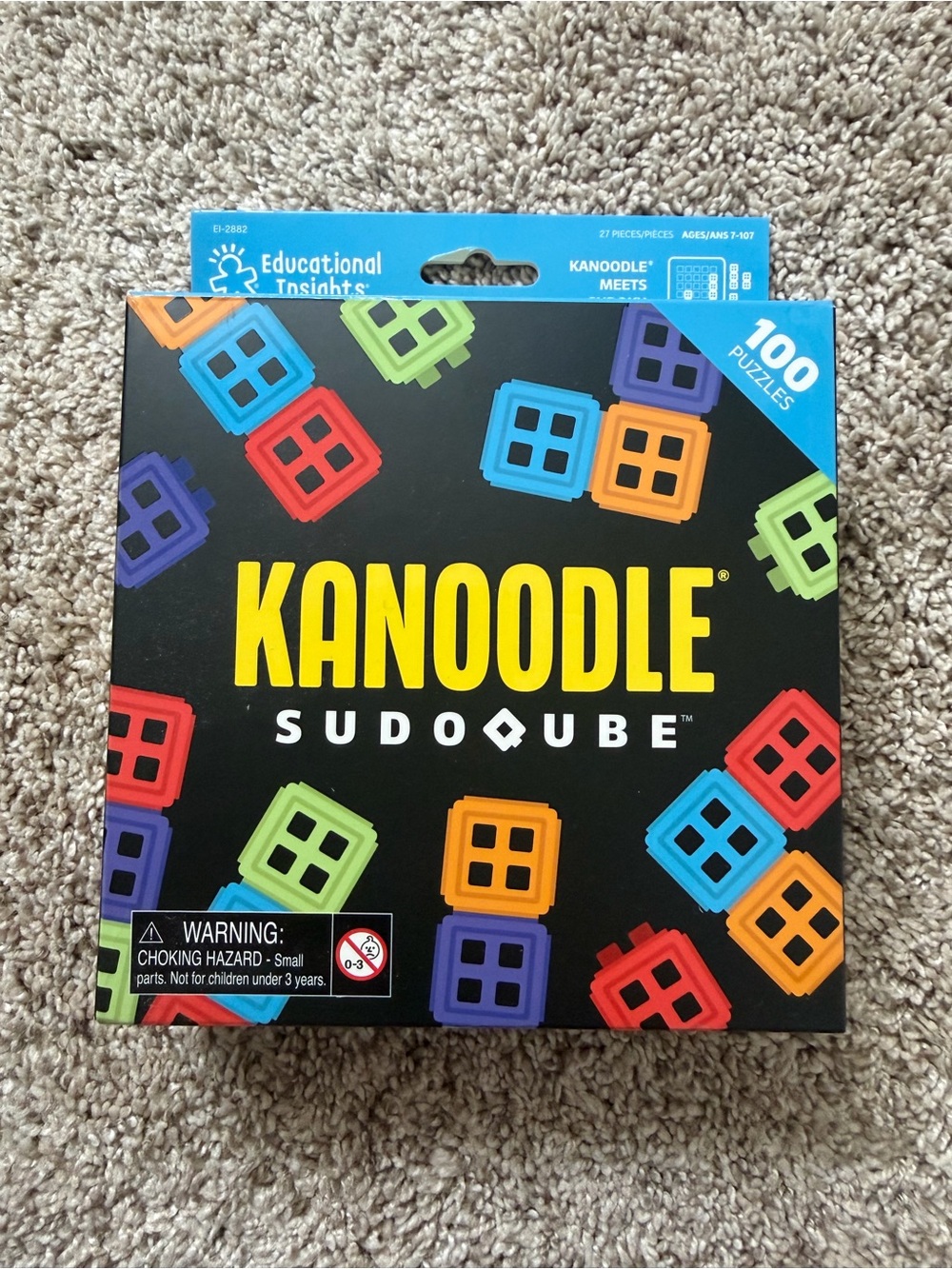 SudoQube Puzzle Game - Multicolor